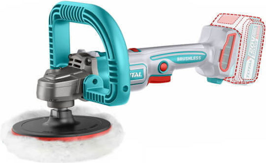 Total Περιστροφικός Αλοιφαδόρος Brushless 20V Solo με Ταχύτητα 400-2500rpm & Ρύθμιση Στροφών