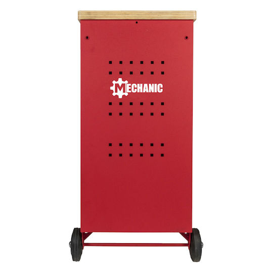 Gedore Cu roți Metal Căruță cu 6 Sertare și Dulap R20400006