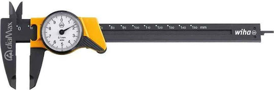 Wiha Digimax 150mm Digital Thickness Gauge with Measurement Accuracy of 0.01mm and Measuring Range up to 150mm