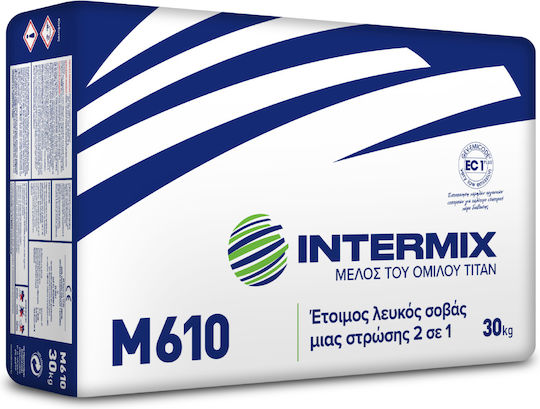 Intermix Σοβа Intermix M610 Бял 30кг