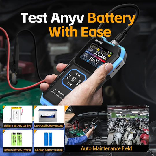 Fnirsi FNR-HRM-10 Αναλογικό Battery Tester