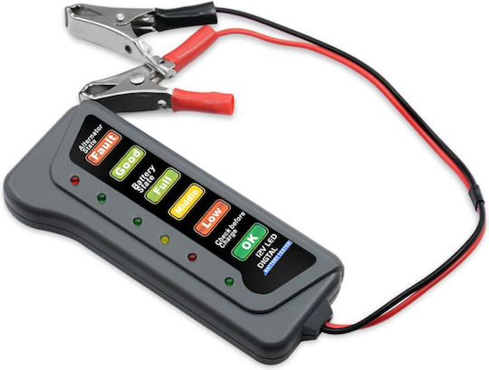 Rolinger CDB0018A Digital Test de baterie cu cleme de crocodil 12V