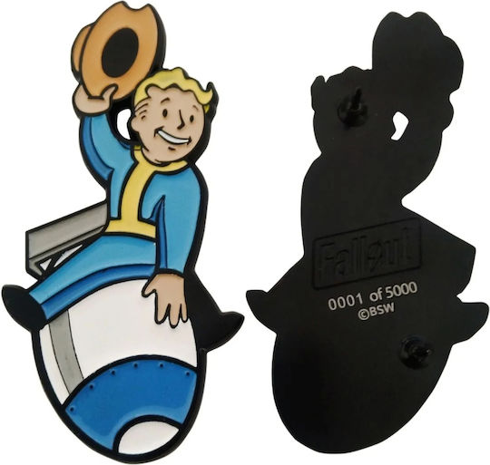FaNaTtik Κονκάρδα Fallout Limited Edition Vault Boy Badge 1τμχ