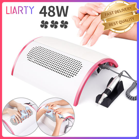 Factory Dust Absorber Nail Dust with Wheel 48W