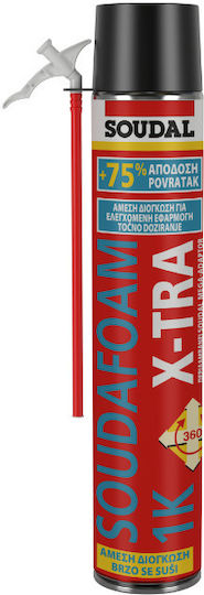 Soudal Αφρός Πολυουρεθάνης Χειρός 750ml