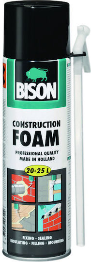 Bison Construction Αφρός Πολυουρεθάνης Χειρός Υψηλής Διόγκωσης 500ml