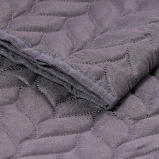 Tac Module Cuvertură Extra-dublu din Poliester Anthracite Gray 250x260cm