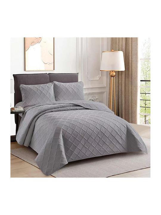 Pucioasa Module Cuvertură Extra-dublu Gri 230x250cm 3buc