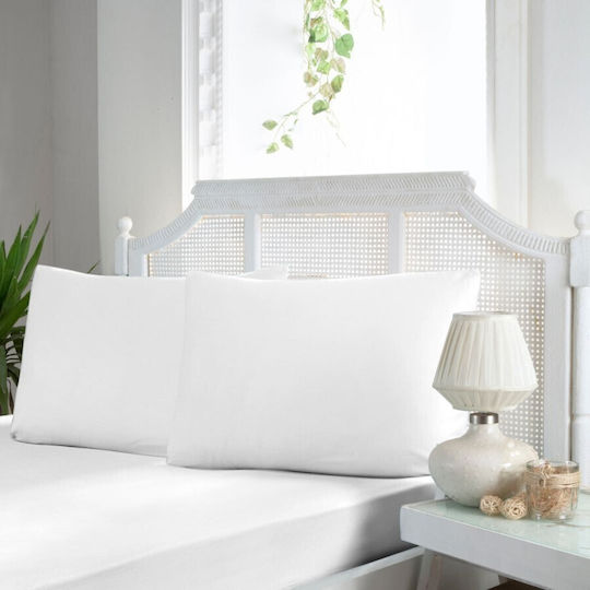 First Choice Σετ King Size 3τμχ 200x200εκ. με Λάστιχο White