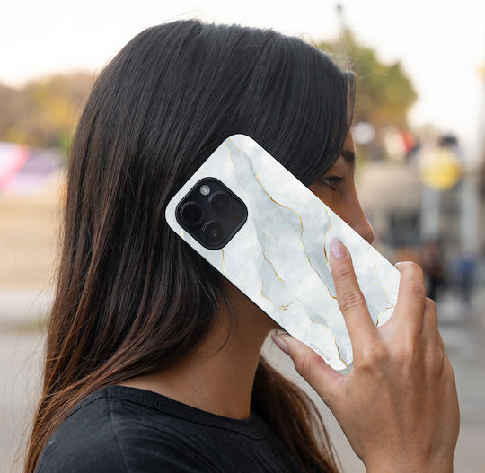 Калъф Sonique Marble Series за Oppo Reno12 Pro 5G Бял 01