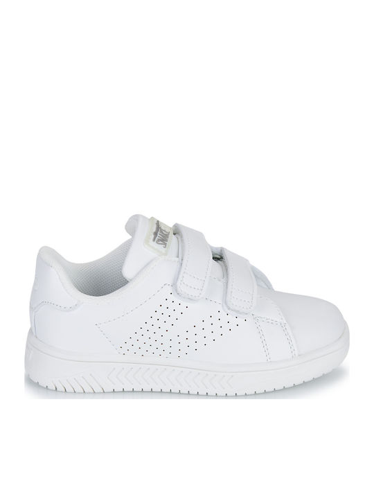 Kinder Sneakers mit Klettverschluss Weiß