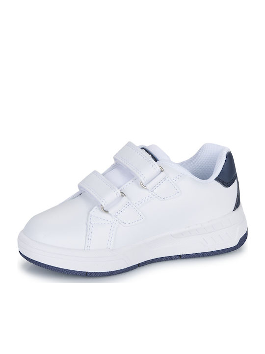 Kids Sneakers with Scratch White