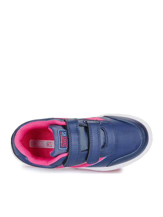 Παιδικά Sneakers με Σκρατς Μπλε