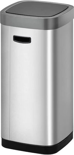 Eko Eko Waste Bin Made of Inox Steel with Sensor Silver 50lt