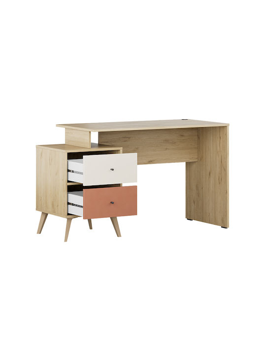 Schreibtisch Terra Holz Florida Oak 129x55x75cm