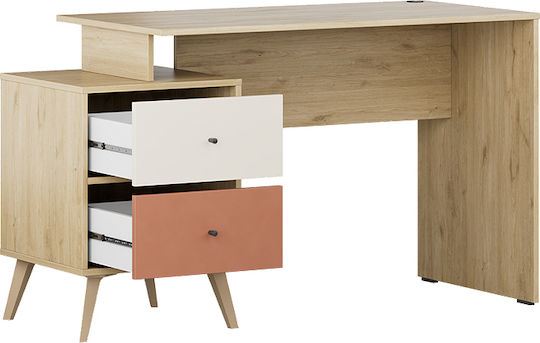 Бюро Terra Дървено Florida Oak 129x55x75см