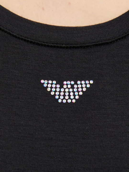 Women's Athletic Blouse Sleeveless Black
