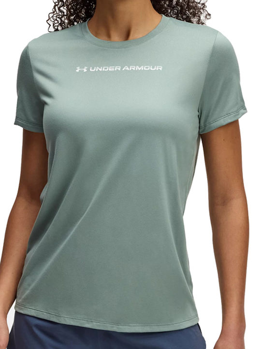 Graphic Γυναικείο Αθλητικό T-shirt Πράσινο