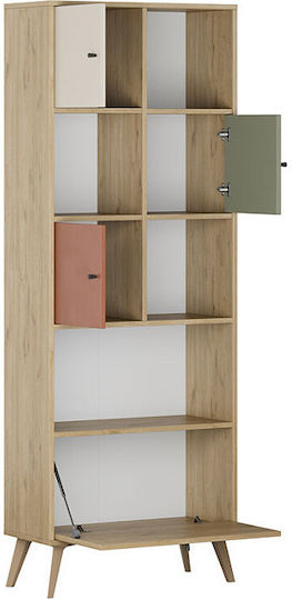 Bibliothek Terra Florida Eiche 67x30x181cm