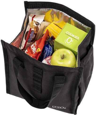 Polo Office Ii School Insulated Food Case 6lt Burgundy 22 x 16 x 25cm