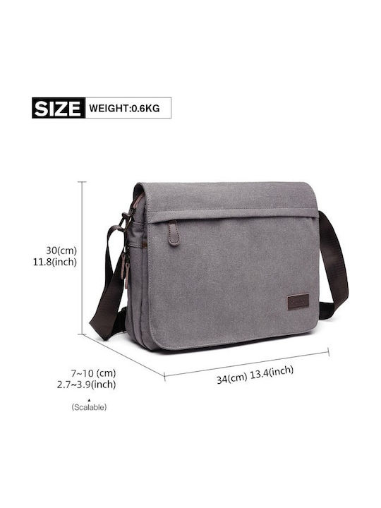Damentasche Messenger Grau