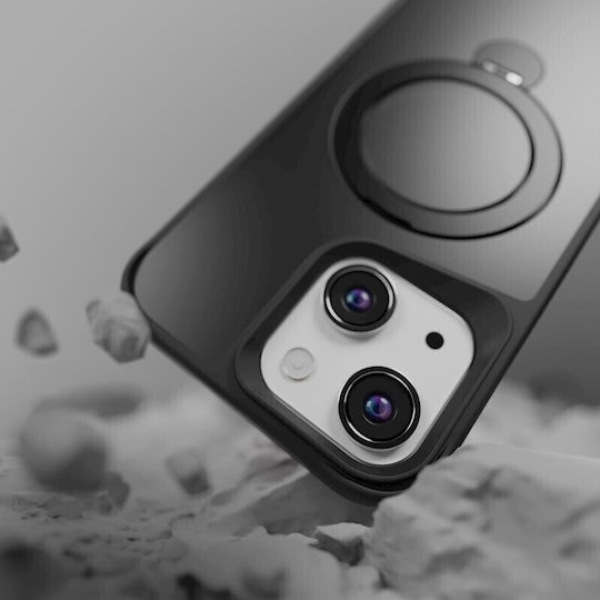 Etteri Back Cover Σιλικόνης / Πλαστικό Μαύρο (iPhone 16 Plus)
