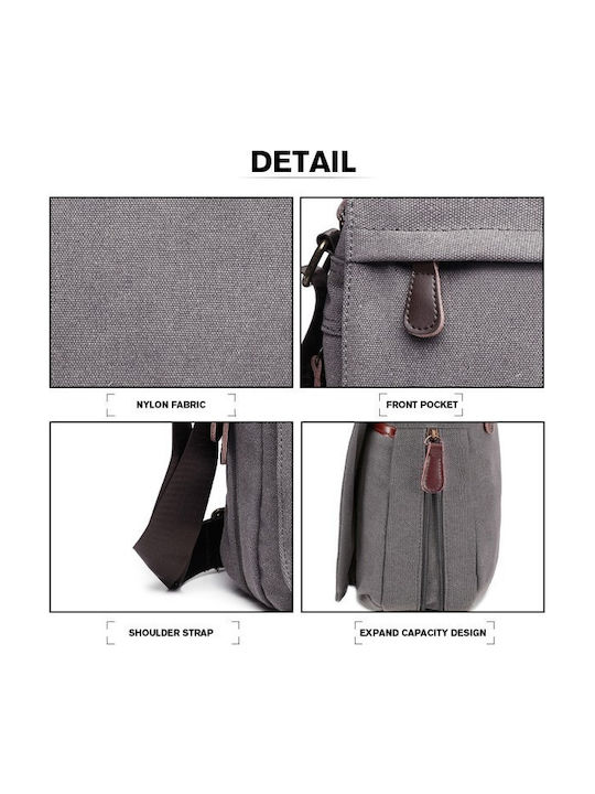 Damentasche Messenger Grau