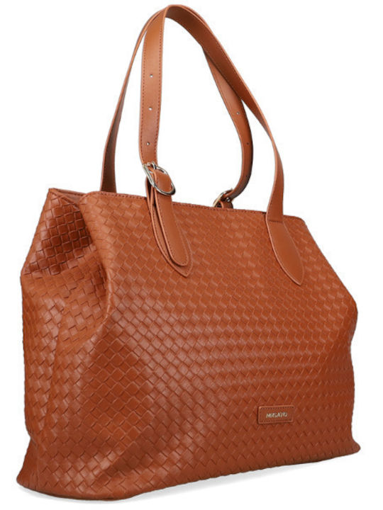 Women's Bag Shoulder Tabac Brown