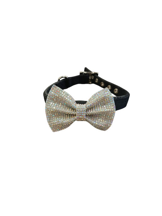 Fliege Strass Hundehalsband 1 Stk 8cm 0000005404