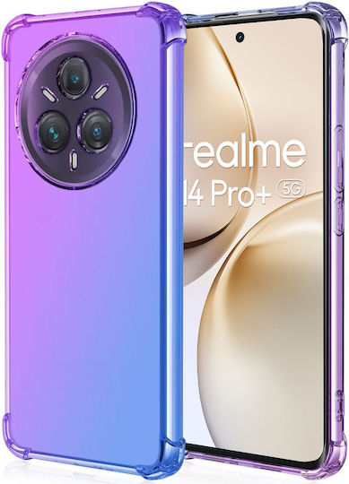 Θήκη Realme 14 Pro+ 5g Gradient Dropproof Μωβ Μπλε