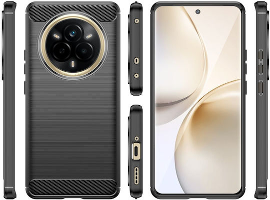 Θήκη Realme 14 Pro+ 5g Carbon Μαύρη