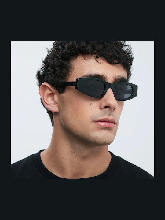 Meller Unisex Γυαλιά Ηλίου με Πράσινο Κοκκάλινο Σκελετό και Πράσινο Polarized Φακό SAF-VETIVEROLI
