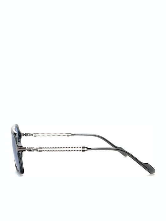 Oliver Peoples Men's Sunglasses with Gray Plastic Frame and Light Blue Lens OV2688C 01551