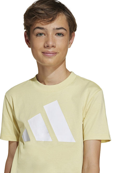 Kinder-T-Shirt Gelb