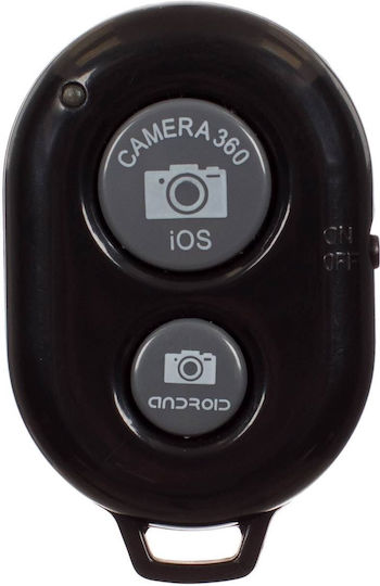 Bluetooth Remote Control Video Gadgets I Shutter Black Color Compatible Ios Android Dimensions 3x4.8x1cm