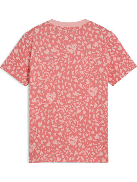 Παιδικό T-shirt Κοραλί