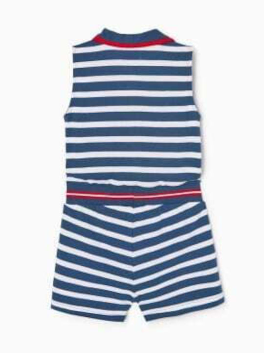 Zippy Kids' Fabric Jumpsuit Shorts/Bermudas Blue