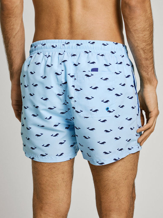 Whale Men's Swimwear Shorts Blue