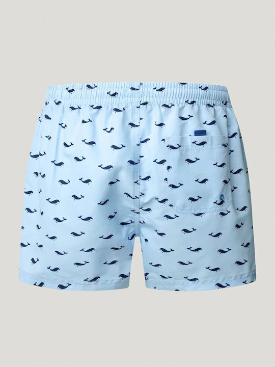 Whale Men's Swimwear Shorts Blue
