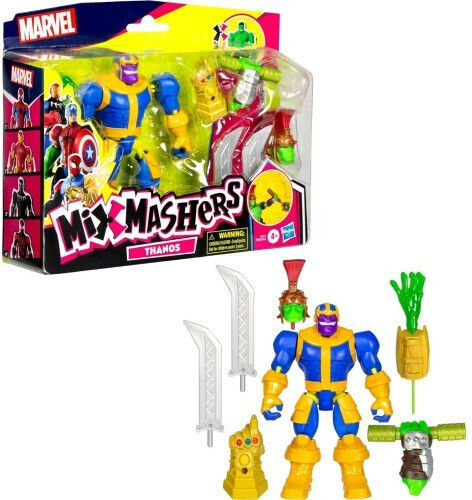 Фигура за Действие Deluxe Marvel Avengers Mixmashers - Thanos Deluxe Action Figure 7см.