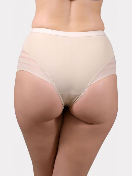 New Bra Lingerie Corsaje de strângere Fără cusături Beige