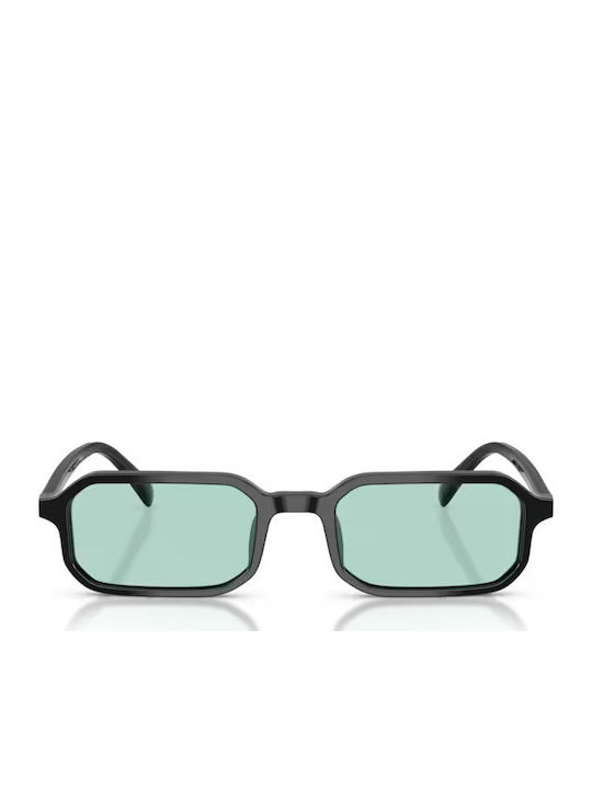 Emporio Armani Ochelari de soare Μαύρα cu Cadru & Verde Lentilă