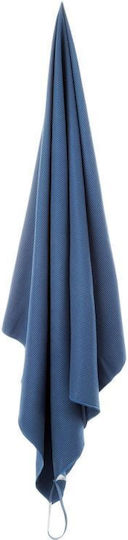 Aquawave Πετσέτα Microfiber Σώματος Μπλε 80x130εκ.