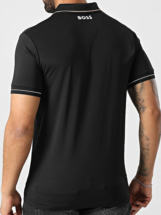 Boss Paul Polo Bluse Schwarz