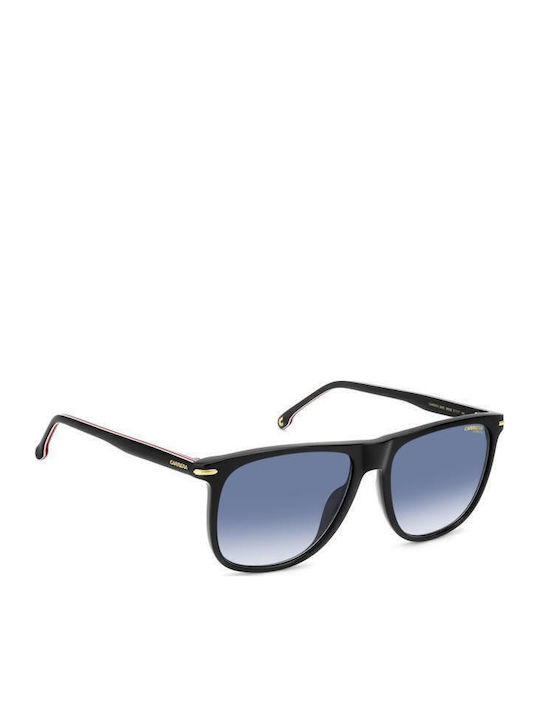 Carrera Ochelari De Soare Pentru Bărbați Cu Ramă Neagră Din Plastic Și Lentile Gri Degrade 349/S 2M2/08