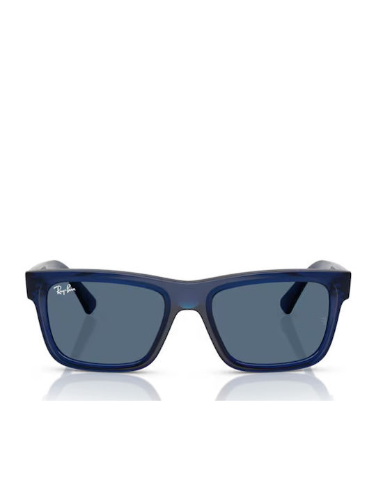 Ray Ban Sunglasses Navy Blue with Acetate Frame & Blue Lens Ray Ban Sunglasses Navy Blue with Acetate Frame & Blue Lens