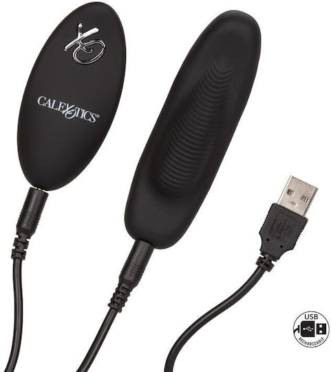 Calexotics Remote Lock-N-Play Panty Teaser Mini Δονητής για Ζευγάρια με Απομακρυσμένο Έλεγχο Μαύρος