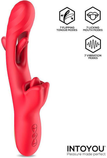 IntoYou Klitoris Vibrator Rot