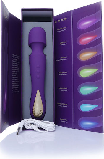 ToyJoy Zenith Clitoral Massager Vibrator Massage 23cm Purple