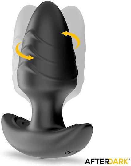 LateToBed Anal Plug with Wireless Functionality and Vibration Black 9.9cm